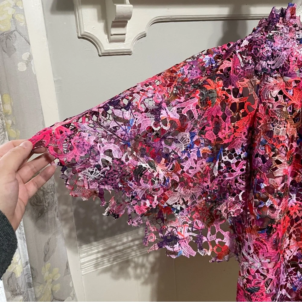 Elie Tahari Diana Blouse Size XL - Picture 5 of 8